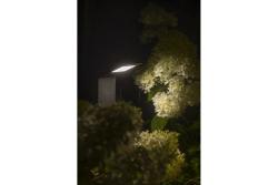 LED garden luminaire LONDON, 10 W, 720 lm, IP54, 4000K, post 580 mm, black
