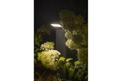 LED garden luminaire LONDON, 10 W, 720 lm, IP54, 4000K, post 580 mm, black