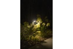 LED garden luminaire LONDON, 10 W, 720 lm, IP54, 4000K, post 580 mm, black
