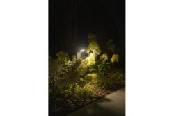LED garden luminaire LONDON, 10 W, 720 lm, IP54, 4000K, post 580 mm, black