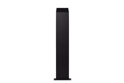 LED garden luminaire LONDON, 10 W, 720 lm, IP54, 4000K, post 780 mm, black
