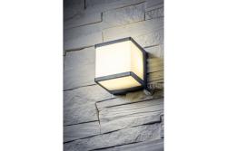LED facade luminaire NARIN, 10 W, 1000 lm, IP54, 4000K, black