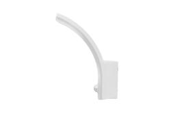 LED facade luminaire NICE with motion sensor, 20 W, 1900 lm, 4000K, IP65, corridor function, white