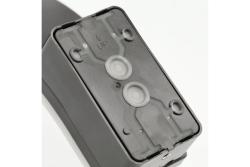 LED facade luminaire NICE with motion sensor, 20 W, 1900 lm, 4000K, IP65, corridor function, black