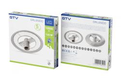LED garden-park luminaire ORLANDO, 100 W, 10000 lm, 4000K, AC180-250V, IP65