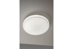 LED luminaire ROSALI, 24 W, 1920 lm, 4000K, AC180-250V, PF>0.5, IP44, Ø340 mm, round, white