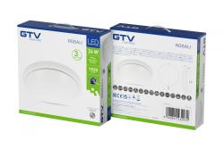 LED luminaire ROSALI, 24 W, 1920 lm, 4000K, AC180-250V, PF>0.5, IP44, Ø340 mm, round, white
