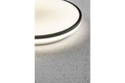 LED luminaire TULA, 24 W, 1680 lm, 4000K, AC180-250V, PF>0.5, IP44, Ø350 mm, black