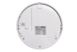 LED luminaire TULON with motion sensor, 15 W, 1350 lm, 4000K, AC220-240V, IP54, round, white