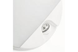 LED luminaire TULON with motion sensor, 15 W, 1350 lm, 4000K, AC220-240V, IP54, round, white