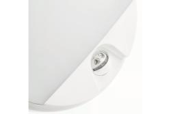 LED luminaire TULON with motion sensor, 15 W, 1350 lm, 4000K, AC220-240V, IP54, round, white
