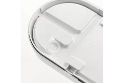 LED luminaire TULON with motion sensor, 15 W, 1350 lm, 4000K, AC220-240V, IP54, oval, white