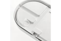 LED luminaire TULON with motion sensor, 15 W, 1350 lm, 4000K, AC220-240V, IP54, oval, white