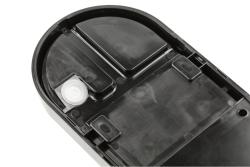 LED luminaire TULON with motion sensor, 15 W, 1350 lm, 4000K, AC220-240V, IP54, oval, black