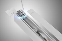 LED linear luminaire VINEA, 40 W (power 30-40 W), 4800 lm, 4000K, 120 cm, white