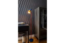 Floor lamp MOUSE , 0420, max.250V, 50/60Hz, 1*E27, max.25 W, IP20, dia.8 cm, navy/yellow