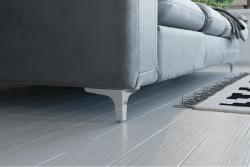 STGY steel foot, 135x135, h=130mm, chrome