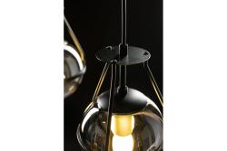 Wall luminaire DROP 4, 7325, AC220-240V, 50/60Hz, 1*E27, max.40W, black