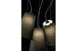 Ceiling luminaire KASEL 3, 6229, AC220-240V, 50/60Hz, 3*E27, max.40W, avg. 46 cm, grey