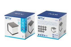 Фасаден осветител LEO, E27, макс. 18 W, IP54, черен