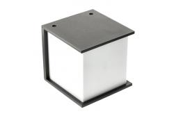 Facade luminaire LEO, E27, max. 18 W, IP54, black
