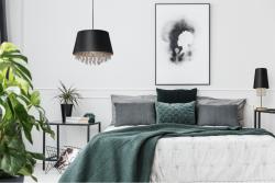 Stropní svítidlo NESTO, 5994, AC220-240V, 50/60Hz, 1*E27, max.40W, IP20, průměr 30 cm, černé/zlaté