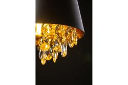 Ceiling luminaire NESTO, 5994, AC220-240V, 50/60Hz, 1*E27, max.40W, IP20, avg. 30 cm, black/gold