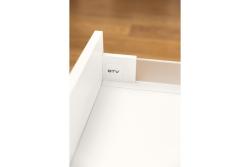 GTV AXIS PRO lade H=167, L=400, soft-close, zijde met glas, antraciet