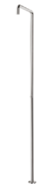 Waterevolution Flow douchezuil met mengknop RVS T146EIE