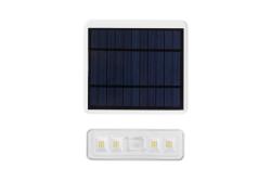 LED luminaire on solar battery DAVOS, motion/twilight sensor, 1000lm, 4000K, 2000 mAh, IP54, white
