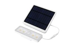 LED luminaire on solar battery DAVOS, motion/twilight sensor, 1000lm, 4000K, 2000 mAh, IP54, white