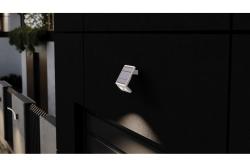 LED luminaire on solar battery DAVOS, motion/twilight sensor, 1000lm, 4000K, 2000 mAh, IP54, white