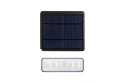 LED luminaire on solar battery DAVOS, motion/twilight sensor, 1000lm, 4000K, 2000 mAh, IP54, black