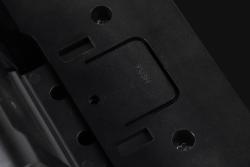 LED luminaire on solar battery DAVOS, motion/twilight sensor, 1000lm, 4000K, 2000 mAh, IP54, black