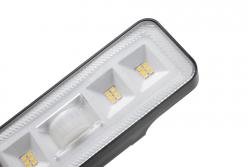 LED luminaire on solar battery DAVOS, motion/twilight sensor, 1000lm, 4000K, 2000 mAh, IP54, black
