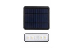 LED luminaire on solar battery DAVOS, motion/twilight sensor, 1000lm, 4000K, 2000 mAh, IP54, black