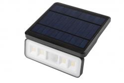 LED luminaire on solar battery DAVOS, motion/twilight sensor, 1000lm, 4000K, 2000 mAh, IP54, black