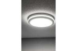 MARS LED 9in1 Ceiling Lamp, 24/18/12W, 100lm/W, CCT, AC220-240V, IP65, white