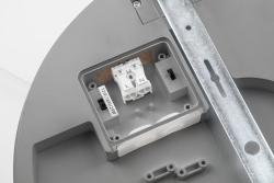 MARS LED 9in1 Ceiling Light Fixture, 24/18/12W, 100lm/W, CCT, AC220-240V, IP65, Grey