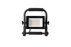 Portable LED floodlight NELI, 30 W, 2700 lm, 6400K, AC220-240V, IP65, cable 1.5 m