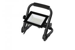 Portable LED floodlight NELI, 30 W, 2700 lm, 6400K, AC220-240V, IP65, cable 1.5 m