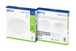 NEPTUN LED Ceiling Lamp Ø480mm, 45W, 3825lm, 4000K, AC220-240V, IP54, white