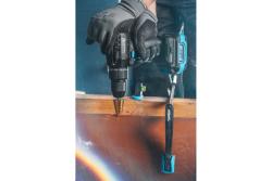 HÖGERT Set de tournevis sans fil, 18V, avec porte-embouts, magasin d'embouts, chargeur et batterie.