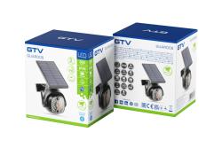 LED luminaire on solar battery GUARDOS, 300 lm, 6400K, 1200 mAh, IP65,