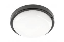 LED luminaire KODO, 18 W, 1620 lm, 4000K, AC180-250V, IP54, IK08, round, black