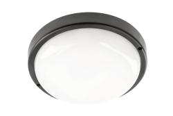 LED luminaire KODO, 18 W, 1620 lm, 4000K, AC180-250V, IP54, IK08, round, black