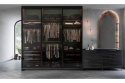 GTV ELITE pull out shoe rack drawer 860-918 soft-close, black