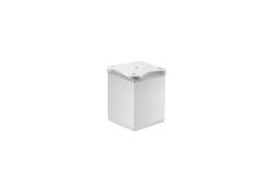 Leg DAKP-27 h-60mm, white, 40x40