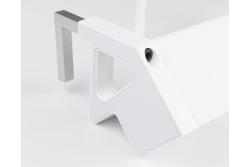 Furniture socket BASCO, 3xSHUKO, USB A+C, cable 1.5 m, white