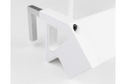 Furniture socket BASCO, 3xSHUKO, USB A+C, cable 1.5 m, white